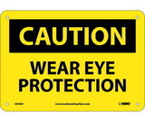 NMC C646 Caution Wear Eye Protection Sign