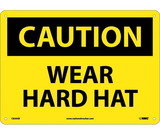 NMC C650 Caution Wear Hard Hat Sign