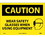 NMC 10" X 14" Vinyl Safety Identification Sign, Wear Safety Glasses When Us.., Price/each