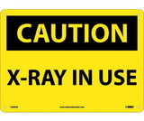 NMC C660 Caution X-Ray In Use Sign