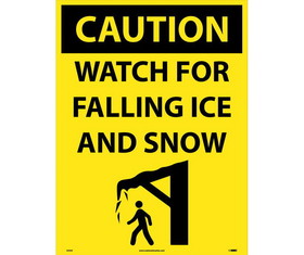NMC C749 Caution Watch Fot Ice And Snow Sign Sign
