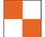 NMC Safety Identification Tape, Orange White, 2X18, Price/ROLL