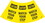 NMC CCS1 Caution Watch Your Step Cone Sleeve Sign, VINYL .014, 11" x 21.75", Price/each