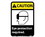 NMC 7" X 10" Vinyl Safety Identification Sign, Eye Protection Required, Price/each