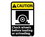 NMC 7" X 10" Vinyl Safety Identification Sign, Chock Wheels Before Loading Or Unloading