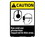 NMC 10" X 14" Vinyl Safety Identification Sign, Eye And Ear Protection Req.., Price/each