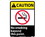 NMC 7" X 10" Vinyl Safety Identification Sign, No Smoking Beyond This Point 10, Price/each