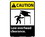 NMC 10" X 14" Vinyl Safety Identification Sign, Low Overhead Clearance, Price/each
