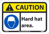 NMC CGA42 Caution, Hard Hat Area