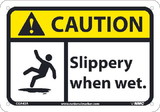 NMC CGA43 Caution, Slippery When Wet