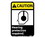 NMC 7" X 10" Vinyl Safety Identification Sign, Hearing Protection Required, Price/each