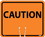 NMC CS6 Safety Cone Caution Sign, PLASTIC CONE SIGN, 10.38" x 12.63", Price/each