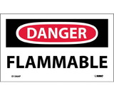 NMC D126LBL Danger Flammable Label