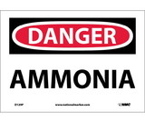 NMC D129 Danger Ammonia Sign