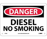 NMC D18 Danger Diesel No Smoking Sign