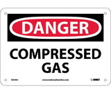 NMC D245 Danger Compressed Gas Sign