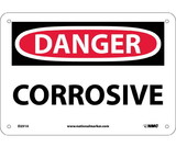 NMC D251 Danger Corrosive Sign