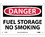 NMC 7" X 10" Vinyl Safety Identification Sign, Fuel Storage No Smoking, Price/each