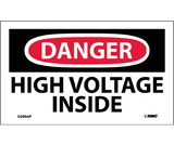 NMC D290LBL Danger High Voltage Inside Label