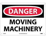 NMC D305 Danger Moving Machinery Sign