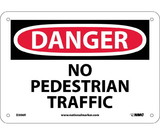 NMC D306 No Pedestrian Traffic Sign
