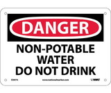 NMC D307 Danger Non-Potable Water Sign