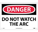 NMC D31 Danger Do Not Watch The Arc Sign
