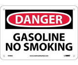 NMC D388 Danger Gasoline No Smoking Sign