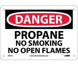 NMC D397 Danger Propane No Smoking No Open Flame Sign