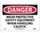 NMC 7" X 10" Vinyl Safety Identification Sign, Wear Protective Safety Equipment When, Price/each