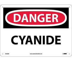 NMC D426 Danger Cyanide Sign