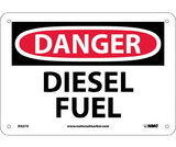 NMC D427 Danger Diesel Fuel Sign