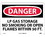 NMC 7" X 10" Vinyl Safety Identification Sign, Lp Gas Storage No Smoking Or Open...., Price/each