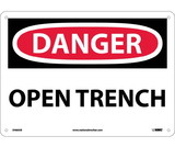 NMC D460 Danger Open Trench Sign