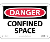 NMC D487 Danger Confined Space Sign