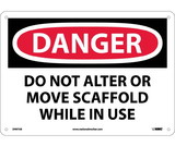 NMC D497 Do Not Alter Or Move Scaffol.. Sign