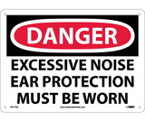 NMC D517 Danger Ear Protection Must Be Worn Sign