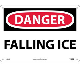 NMC D530 Danger Falling Ice Sign