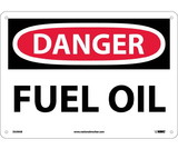 NMC D539 Danger Fuel Oil Sign