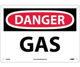 NMC D540 Danger Gas Sign