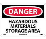 NMC D548 Danger Hazardous Materials Storage Area Sign