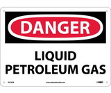 NMC D576 Danger Liquid Petroleum Gas Sign