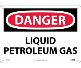 NMC D576 Danger Liquid Petroleum Gas Sign