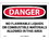 NMC 10" X 14" Vinyl Safety Identification Sign, No Flammable Liquids Or Com.., Price/each