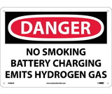 NMC D586 Danger No Smoking Battery Charging Sign