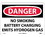 NMC 10" X 14" Vinyl Safety Identification Sign, No Smoking Battery Charging.., Price/each