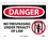 NMC 10" X 14" Vinyl Safety Identification Sign, No Trespassing Under Penalty.., Price/each