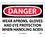 NMC 10" X 14" Vinyl Safety Identification Sign, Wear Aprons, Gloves And Eye.., Price/each