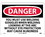 NMC 10" X 14" Vinyl Safety Identification Sign, You Must Use Welding Goggles.., Price/each