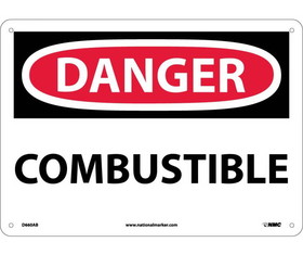 NMC D660 Danger Combustible Sign